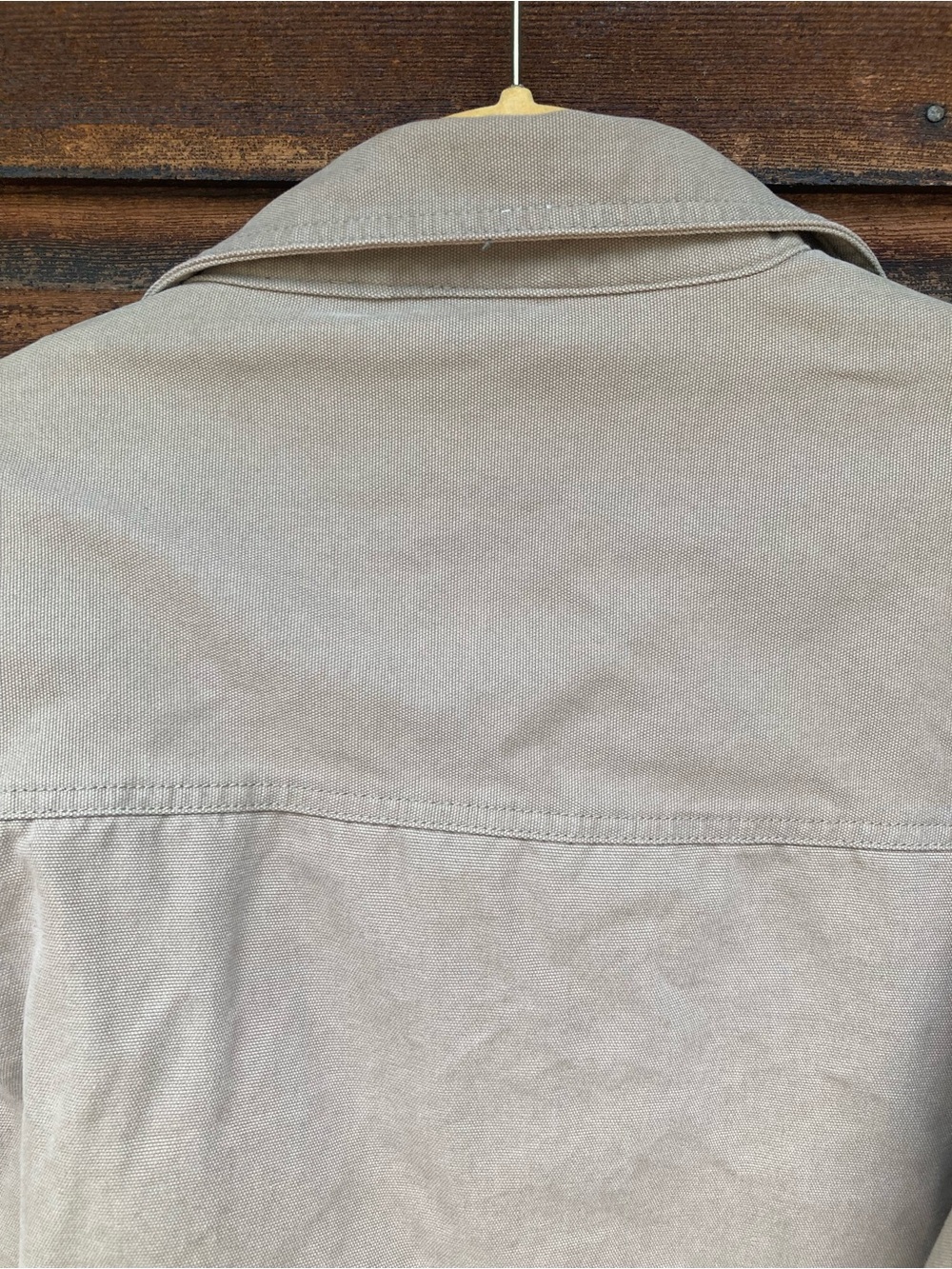 Fleece-Lined Tan Jacket - Picture 6 of 8
